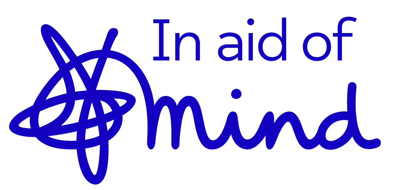'In aid of Mind' logo